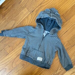 Carter's Blue Striped Kids Hoodie